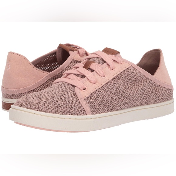 OluKai Shoes - Olukai Pehuea Lī Women’s Lightweight Sneakers, Pink/Off White, Size 7.5 New